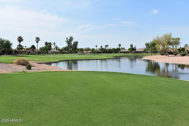 view of water feature