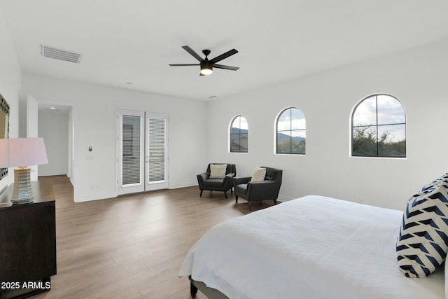 7917 S 32nd Ter, Phoenix, AZ 85042 - bedroom featuring hardwood / wood-style flooring and ceiling fan