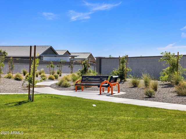 view of community