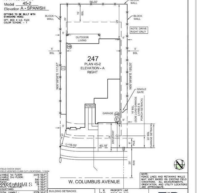 10155 W Columbus Ave, Avondale, AZ 85392 - home floor plan