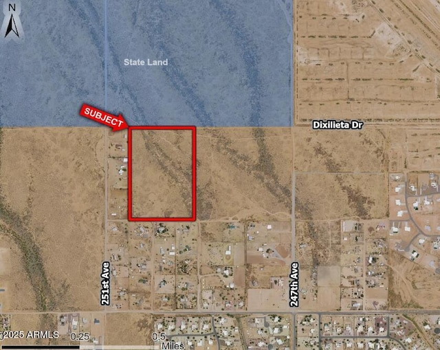 X E 251st Avenue -, Wittmann AZ, 85361 land for sale