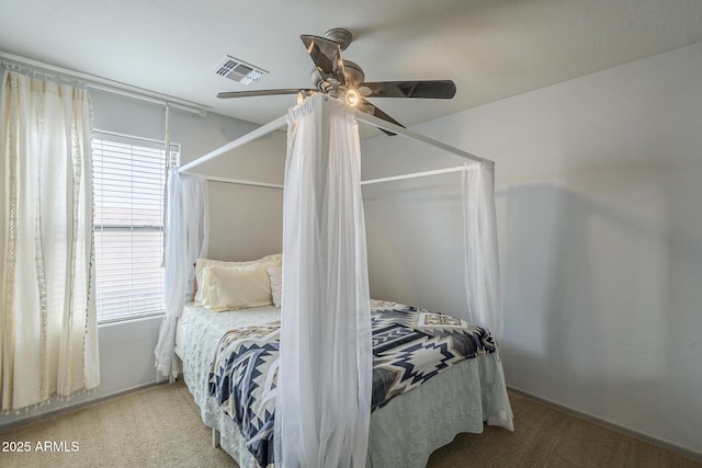 25930 N 165th Ln, Surprise, AZ 85387 - carpeted bedroom with multiple windows, ceiling fan, and baseboards