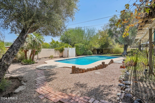 view of swimming pool