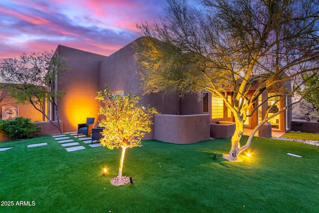 30600 N Pima Rd Unit 49, Scottsdale, AZ 85266 - view of yard featuring a patio