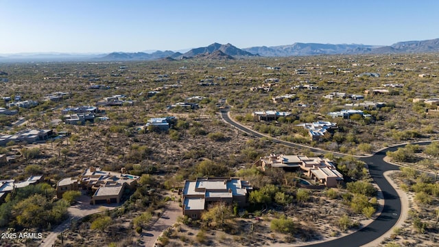 30600 N Pima Rd Unit 49, Scottsdale, AZ 85266 - aerial view with a mountain view