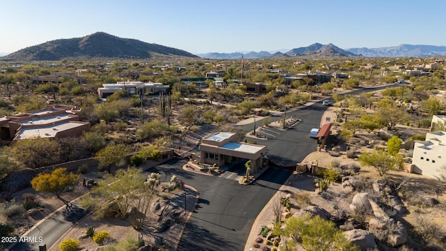 30600 N Pima Rd Unit 49, Scottsdale, AZ 85266 - birds eye view of property featuring a mountain view