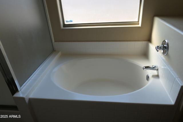 bathroom with a bathtub