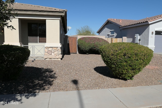 view of home's exterior