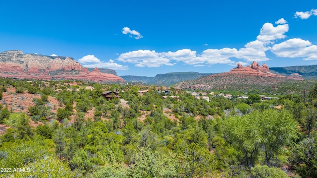 view of mountain view