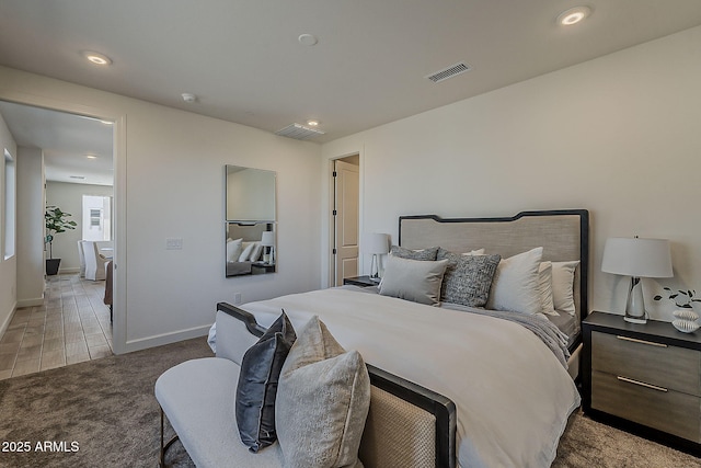 2121 W Sonoran Desert Dr Unit 86, Phoenix, AZ 85085 - bedroom featuring light colored carpet and recessed lighting