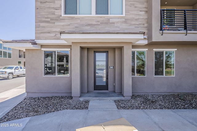 2121 W Sonoran Desert Dr Unit 86, Phoenix, AZ 85085 - entrance to property featuring stone siding and stucco siding