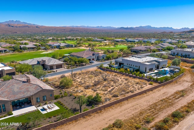 28602 N Summit Springs Rd, Rio Verde, AZ 85263 - aerial perspective of suburban area with mountains