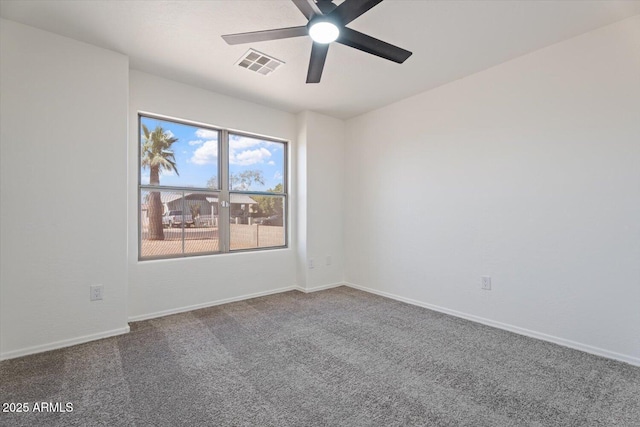 1510 W Fillmore St, Phoenix, AZ 85007 - carpeted spare room featuring ceiling fan and baseboards