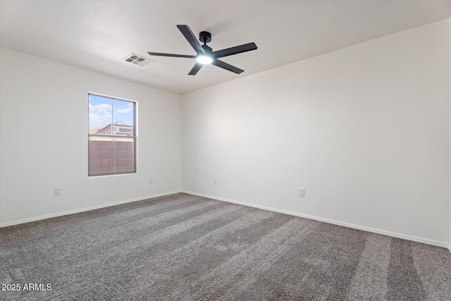 1510 W Fillmore St, Phoenix, AZ 85007 - carpeted spare room with a ceiling fan and baseboards