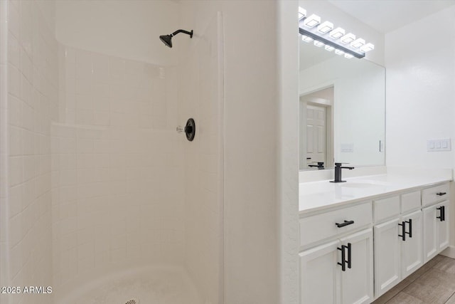 1510 W Fillmore St, Phoenix, AZ 85007 - full bathroom with vanity and tiled shower