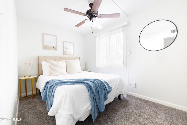 3907 E Marilyn Rd, Phoenix, AZ 85032 - carpeted bedroom with baseboards and ceiling fan