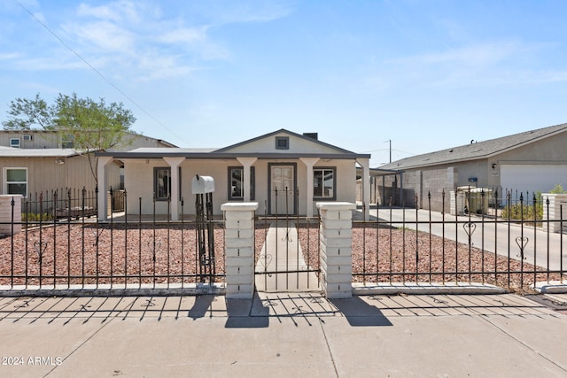 view of front of house