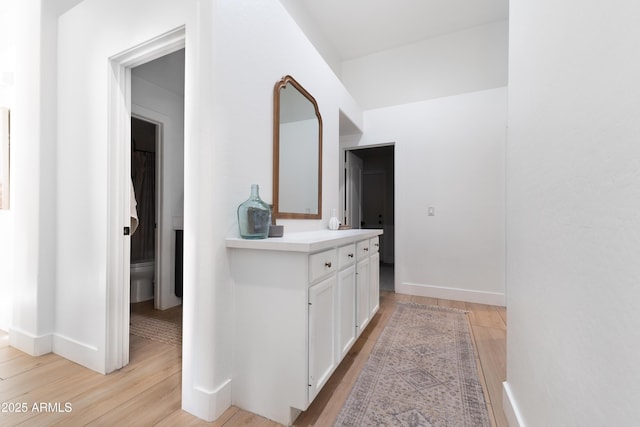 2982 S Holguin Way, Chandler, AZ 85286 - hall featuring light wood-style floors and baseboards