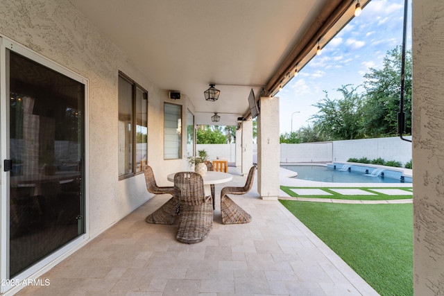 2982 S Holguin Way, Chandler, AZ 85286 - fenced backyard featuring a patio