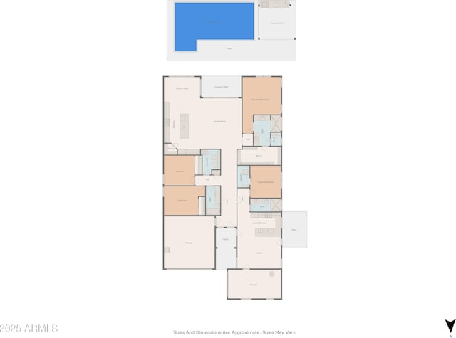 2343 E Kelly Dr, Gilbert, AZ 85298 - home floor plan
