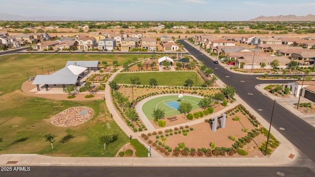 2343 E Kelly Dr, Gilbert, AZ 85298 - aerial view of residential area featuring mountains