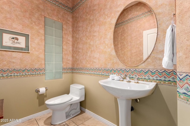 8324 E Cactus Wren Rd, Scottsdale, AZ 85250 - bathroom featuring tile patterned floors and toilet