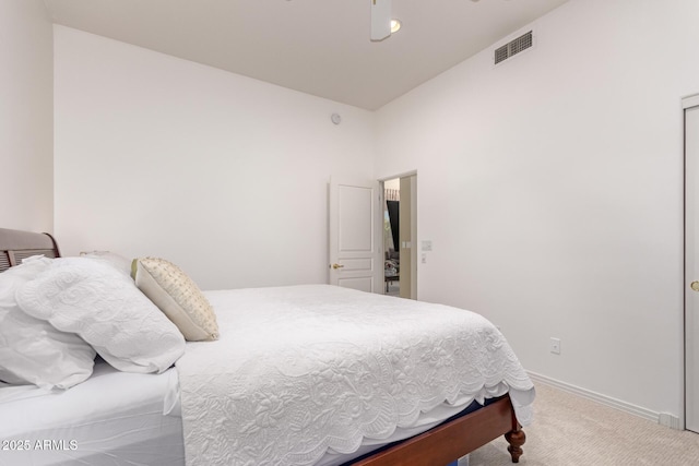 8324 E Cactus Wren Rd, Scottsdale, AZ 85250 - bedroom with carpet and ceiling fan