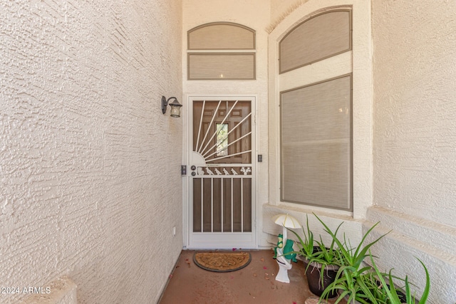 view of property entrance