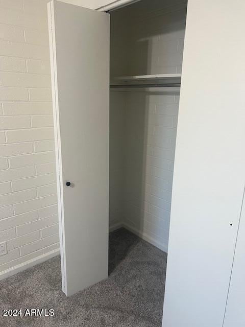 view of closet