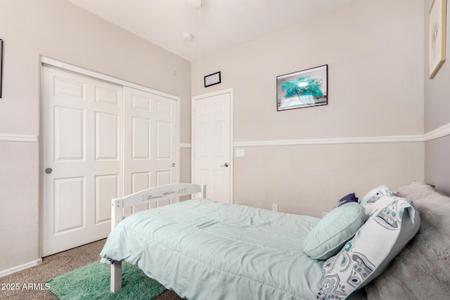 2986 E Country Shadows St, Gilbert, AZ 85298 - carpeted bedroom featuring a closet