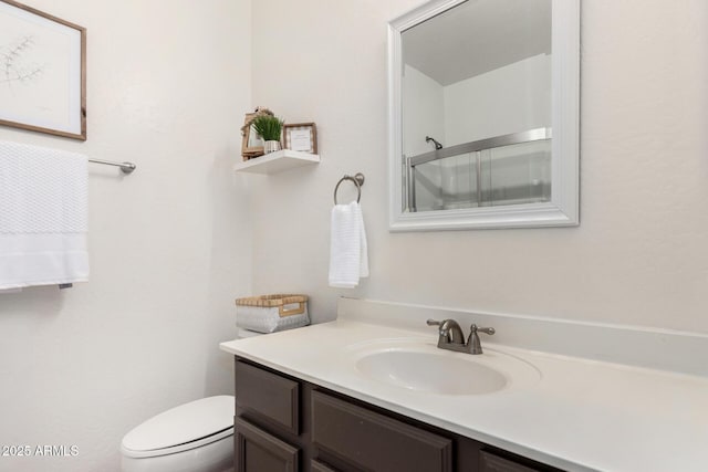 2986 E Country Shadows St, Gilbert, AZ 85298 - bathroom featuring vanity and toilet