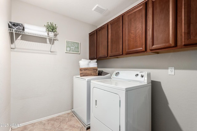 2986 E Country Shadows St, Gilbert, AZ 85298 - laundry area with independent washer and dryer, cabinet space, and baseboards