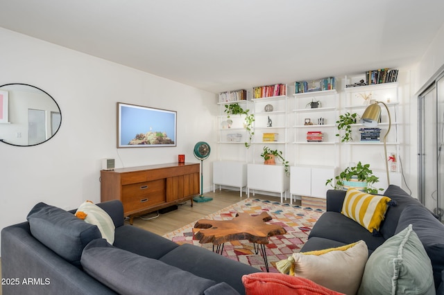 1225 E Medlock Dr Unit 206, Phoenix, AZ 85014 - living room featuring light wood finished floors