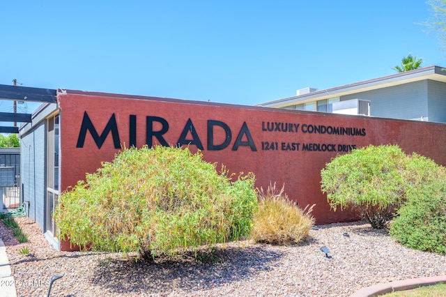 1225 E Medlock Dr Unit 206, Phoenix, AZ 85014 - view of community / neighborhood sign