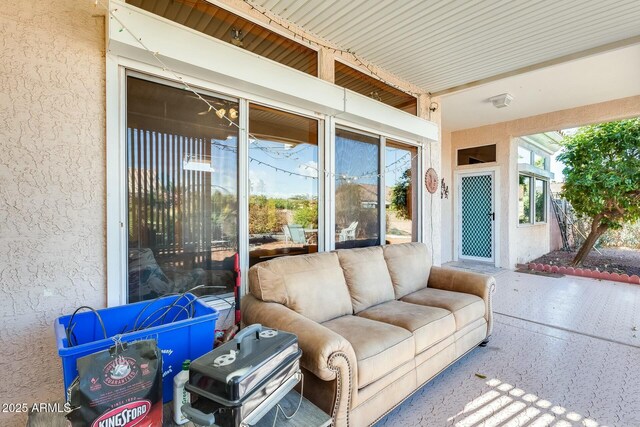 view of patio / terrace featuring outdoor lounge area