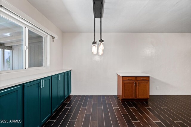 5709 N 16th St, Phoenix, AZ 85016 - unfurnished dining area with wood tiled floor