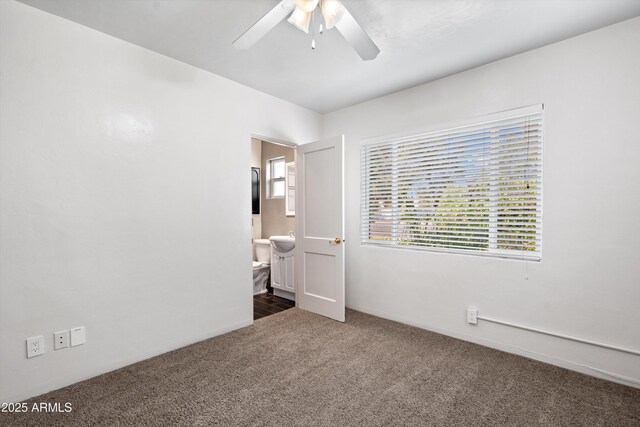 5709 N 16th St, Phoenix, AZ 85016 - unfurnished room featuring carpet flooring and ceiling fan