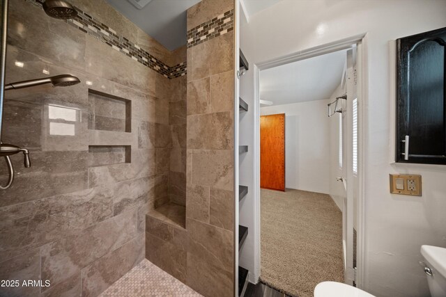 5709 N 16th St, Phoenix, AZ 85016 - bathroom with toilet and tiled shower