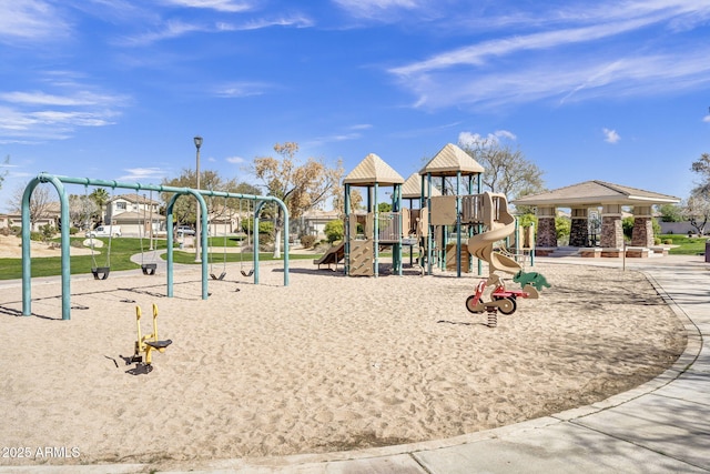 view of community play area