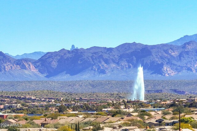 view of mountain feature