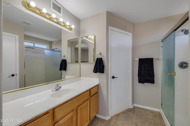12720 W Cantenia Rd, Avondale, AZ 85392 - bathroom with vanity and a shower stall