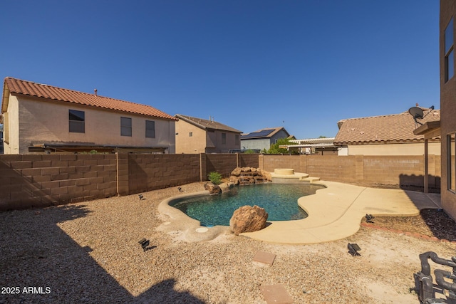 12720 W Cantenia Rd, Avondale, AZ 85392 - view of pool with a fenced backyard and a patio