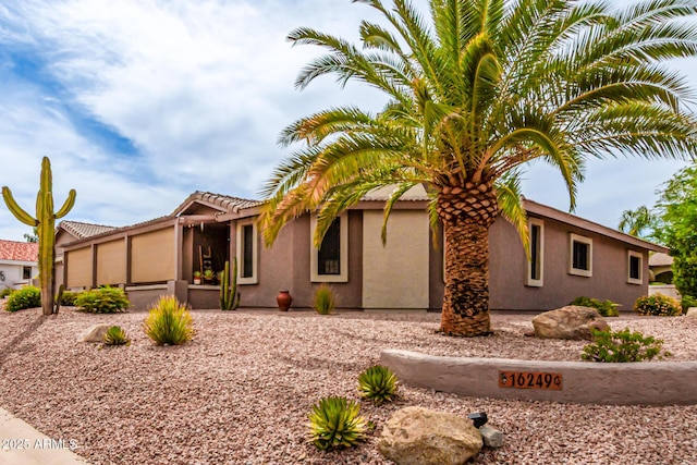 16249 E Stancrest Dr, Fountain Hills, AZ 85268 - view of front of home with stucco siding