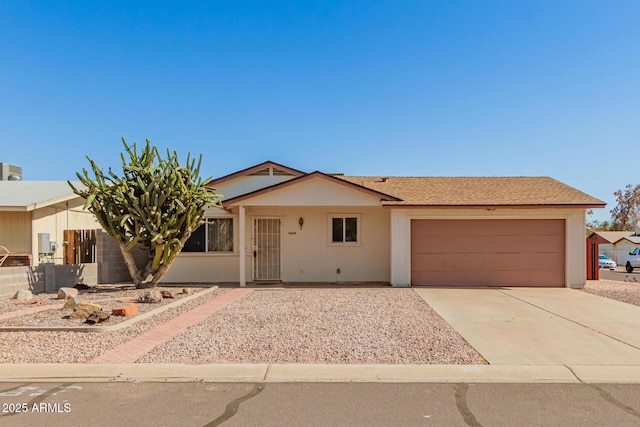 7849 E Golf Ave, Mesa, AZ 85209 - ranch-style house with a garage and concrete driveway