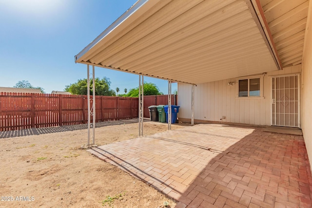 7849 E Golf Ave, Mesa, AZ 85209 - fenced backyard with a patio
