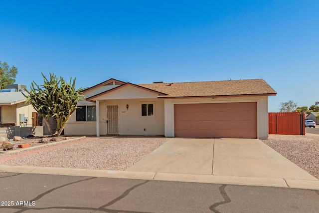 7849 E Golf Ave, Mesa, AZ 85209 - ranch-style house with a garage and driveway
