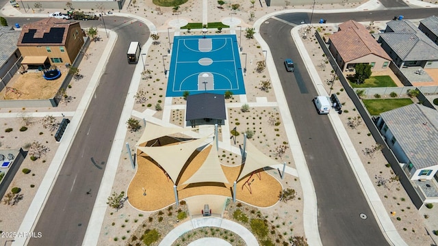 bird's eye view