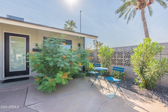 view of patio / terrace