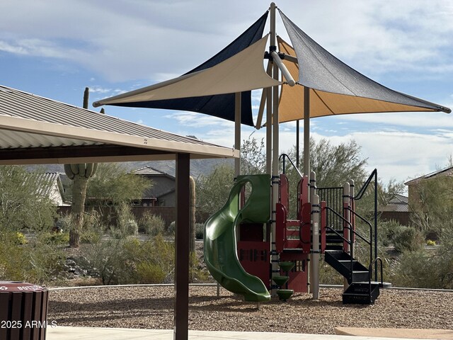 view of communal playground