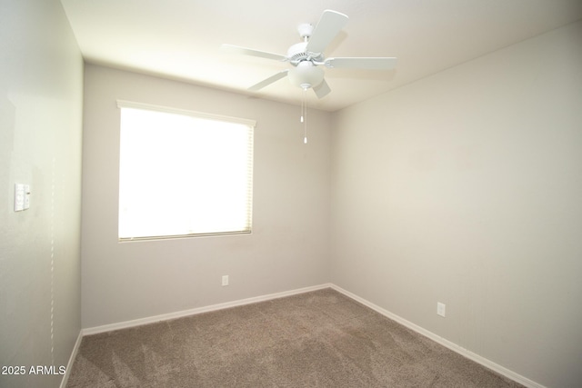 20471 E Carriage Way, Queen Creek, AZ 85142 - unfurnished room with carpet, baseboards, and a ceiling fan